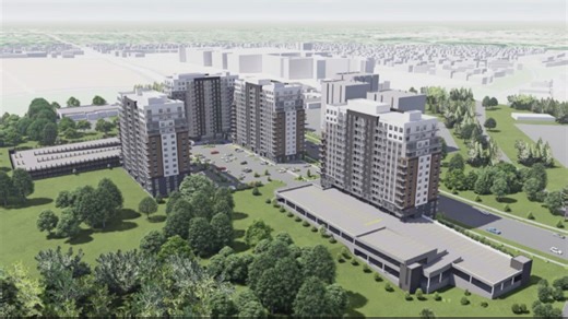 Developer’s plan to build four high-rises on Commissioners sees pushback