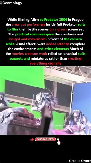 Real Actors Were Inside These Predator Suits