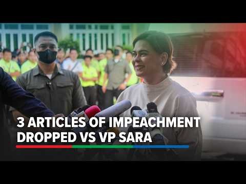 Prosecution drops 3 articles of impeachment; retains Article 2 on unexplained wealth
