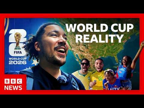 What I found travelling through the World Cup's US cities | BBC News