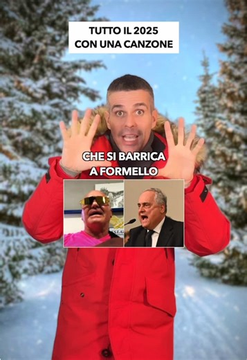 Sì, ALLA FINE c’è anche LUI…🙊😂💁🏻‍♂️ TUTTO il 2025 RIASSUNTO con una CANZONE (in meno di 90”) 🔥🎵🗓️ #buonanno #capodanno #parodia #divertente
