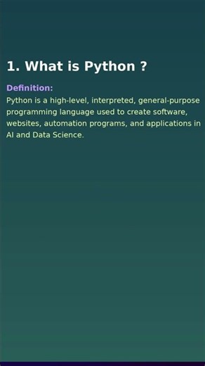 Introduction to Python Learn • Practice . #100daysofcode #aestheticcoding #ai