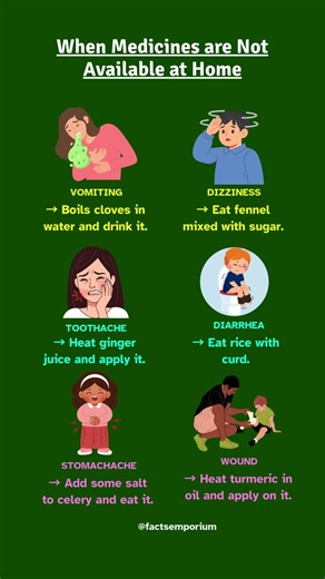 No Pills at Home? Try These Natural Fixes for Common Problems #healthylifestyle #health #healthtips