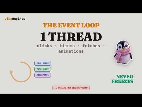 The JavaScript Event Loop — How Your Browser Runs Everything on ONE Thread