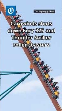 Carowinds closes Fury 325, Thunder Striker after fatal accident at sister park