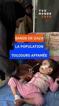Bande de Gaza: la population toujours affamée