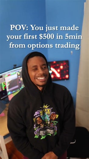 POV: You just made your first $500 in 5min from options trading | Legends Only