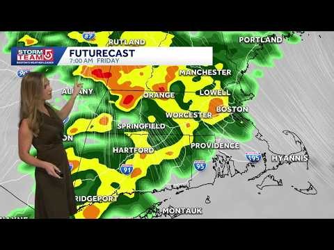 Video: Rain and wind for Friday, chill Saturday