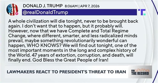 Lawmakers react to president's threat to Iran