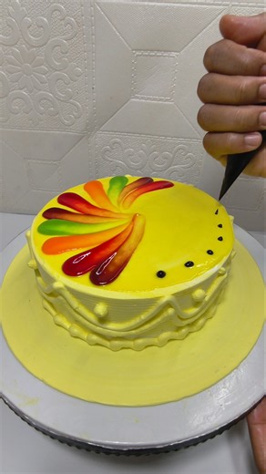 Beautiful cake #cakeideas #cakedecorating #viralshorts #cakeart #cakeideas #cakereel #birthday #cake
