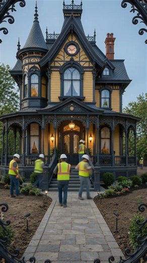 From Forgotten Mansion to Beautiful Victorian Home