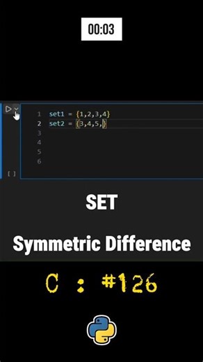 Can You Solve This Python Set Symmetric Difference Challenge? 🐍 #PythonChallenge