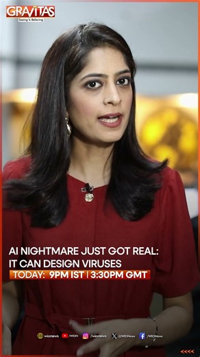 AI Nightmare Just Got Real: It Can Design Viruses | Gravitas Shorts