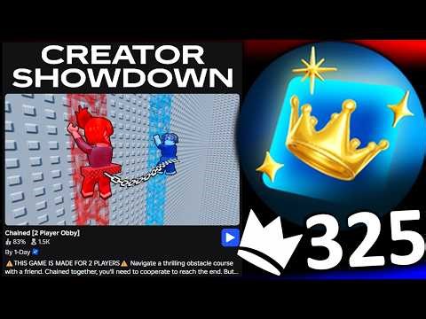 EVENT! Getting The Creator Showdown Badge & 325 Points From Chained [2 Player Obby]! (ROBLOX)