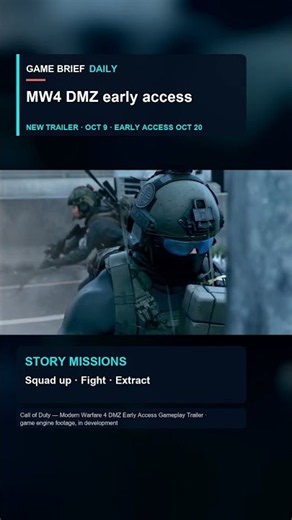 MW4 DMZ early access | Game Brief Daily