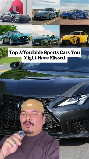 Discover the seven best affordable sports cars on the market! From the Lexus RCF to the Porsche Cayman, explore unique features and values. Did I miss any cars? Join the discussion! #sports_cars #car_list #automotive #car_review #car_community