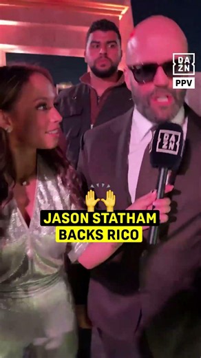 Jason Statham was VERY KEEN to see Rico Verhoeven get the Oleksandr Usyk fight 🔥