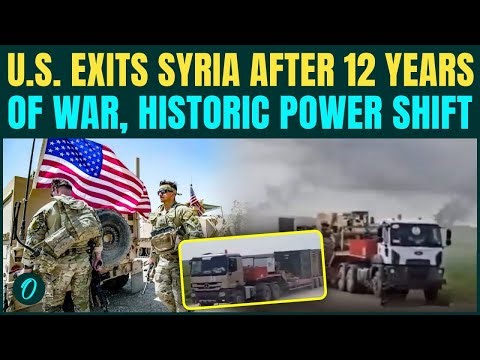 U.S. Military EVACUATES Syria’s Qasrak Base: LAST Convoy Leaves After 12 Years Of War