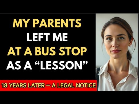 My Parents Left Me at a Bus Stop as a “Lesson”— I Never Went Home Again