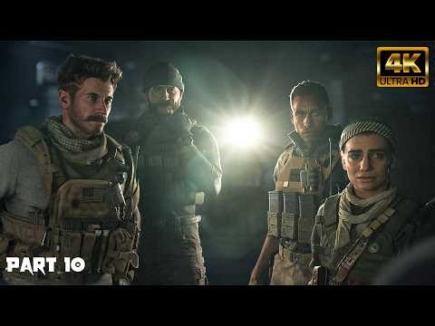 Face to Face With the Enemy | Cod Modern Warfare Walkthrough Gameplay Part 10 [4K 60FPS]