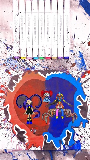 Lily Lovebraids & Prototype Acrylic Color Explosion 💥🥳🎨 || Color Pop Magic #poppyplaytime