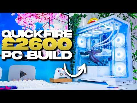 Quickfire SUPER CLEAN £2600 PC Build For 4K Gaming in 2026!