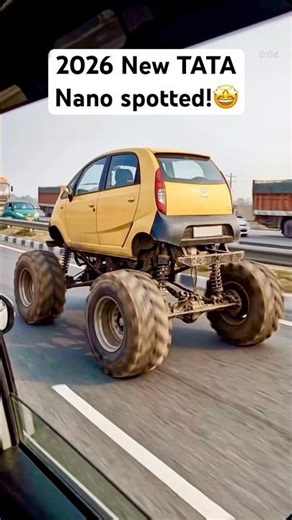 New 2026 TATA Nano spotted! 😂 Haters say it’s AI😁 #supercar