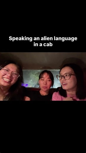 Speaking alien language prank