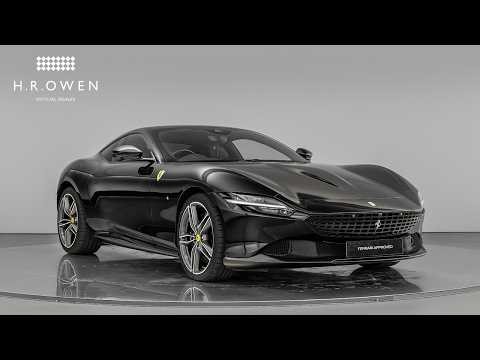 FOR SALE: 2021 Ferrari Roma | Nero Daytona over Sabbia | The Most Elegant Spec?