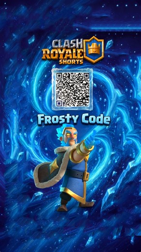 A Frosty Code Has Spawned QR Code | Clash Royale #clashroyale #shorts @RubyRock