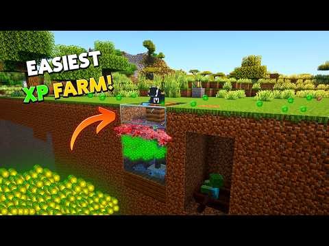 Super Easy XP Farm for Minecraft 26+