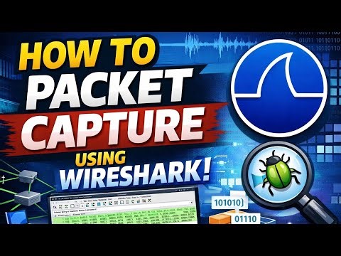 How to Capture Network Packets Using Wireshark on Laptop/PC | Beginner Guide