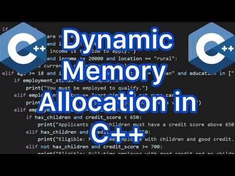How to work with dynamic memory allocation in C++?
