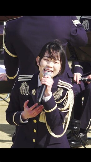 「激! 帝国華撃団」3 歌姫 濱野萌々子の十八番 指揮：２等陸佐 佐藤文俊 創隊６５周年記念行事 陸上自衛隊 中部方面音楽隊 第３音楽隊合同 伊丹駐屯地 向島おどりミックス #shorts