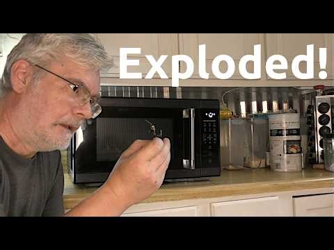 Microwave Went BOOM - This Part Got Destroyed