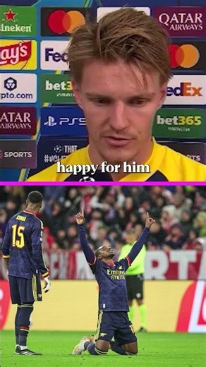 Martin Odegaard 🤝 Ebere Eze