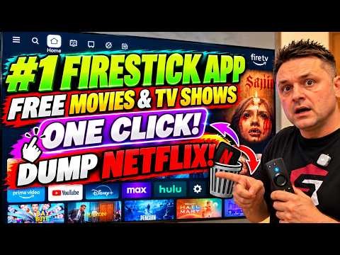 🔥 #1 Firestick App for FREE MOVIES & TV SHOWS – DUMP NETFLIX!