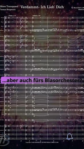 You know this Song, but also for Concert Band?