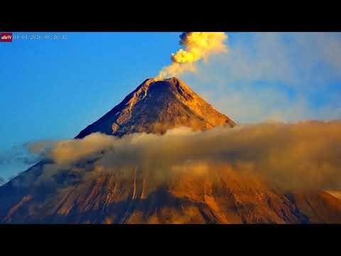 Apr 4, 2026: Strombolian Eruption from Mayon Volcano, Philippines