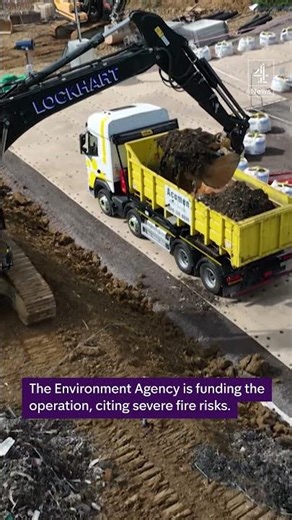 Illegal waste crime clean-up underway