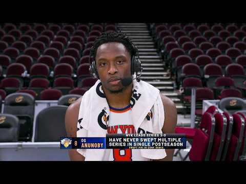 OG Anunoby on the Knicks going up 3-0 on the Cavs in the ECF 🔥 | NBA on ESPN