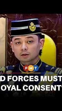 Tengku Hassanal orders armed forces to seek royal consent for drills off Pahang
