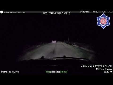 Pursuit/Crash US-79 Shererville Crittenden Co Arkansas State Police Troop D, Traffic Series Ep. 1893