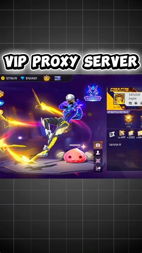 VIP PROXY SERVER 🔥✅ #freefire #shorts
