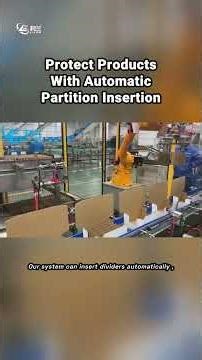 Effortlessly Pack Fragile Bottles with Our Robot Carton Packing Machine