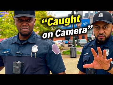 “First Amendment Clash! Detroit Cops vs Press LIVE”