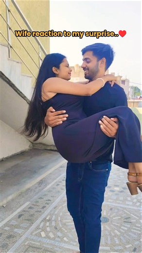 wife reaction to my surprise..😍 #shorts #shortsfeed #love #romantic #perfectpairvlogs #cute #sweet
