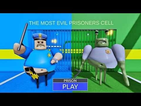 BARRY'S ALIEN PRISON RUN! OBBY Roblox-Gameplay-Walkthrough #roblox