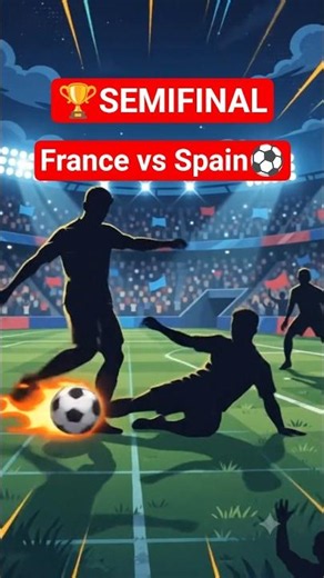 SEMIFINAL FIFA World Cup 🏆 | FRANCE vs SPAIN ⚽ Prediction 🔥 #shorts