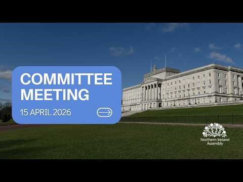 Committee for the Economy - Wednesday 15 April 2026